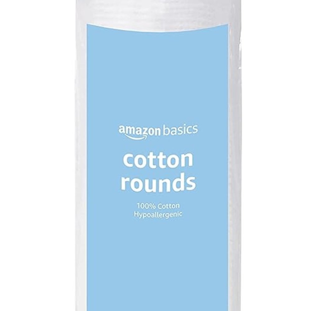 Amazon Basics Cotton Rounds, 100 Count